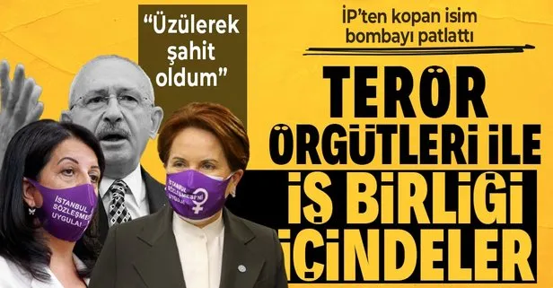 Muhalefet terör örgütleriyle iş tutuyor!