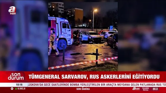 Rus tümgeneral araç patlamasında öldü