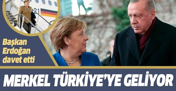 Son dakika: Almanya Başbakanı Merkel yarın Türkiye’ye geliyor