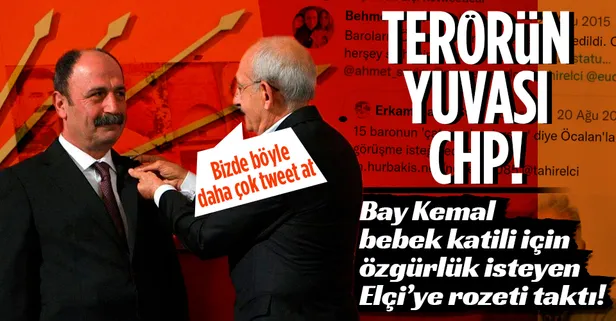 CHP’ye katılan Nuşirevan Elçi'nin terör paylaşımları deşifre oldu!