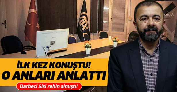 Mısır’da gözaltına alınan AA çalışanı Hilmi Balcı yaşadıklarını anlattı!