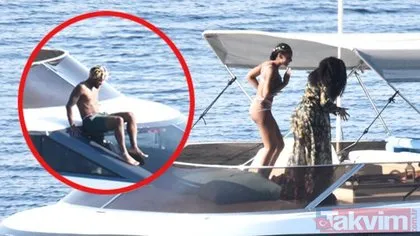 Beşiktaş’ın yıldızı Valentin Rosier ve sevgilisi Bodrum’u salladı! Sevgilisi bikinisiyle olay oldu Rosier yerinde duramadı