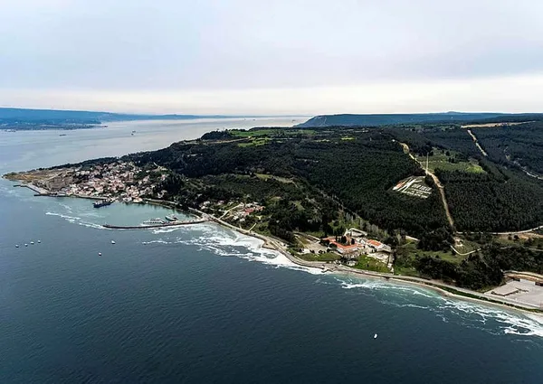 1618390828042.jpg Çanakkale'de balıkçıların kabusu haline gelen müsilaj havadan görüntülendi-2