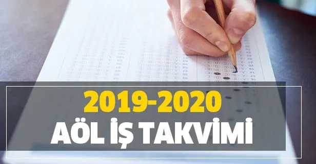 Açık lise öğrencileri dikkat! 2019-2020 AÖL iş takvimi yayınlandı! AÖL 2. ve 3. dönem sınavları ne zaman?