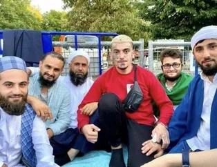 Ezber bozan genç Ayasofya Camii’nde!