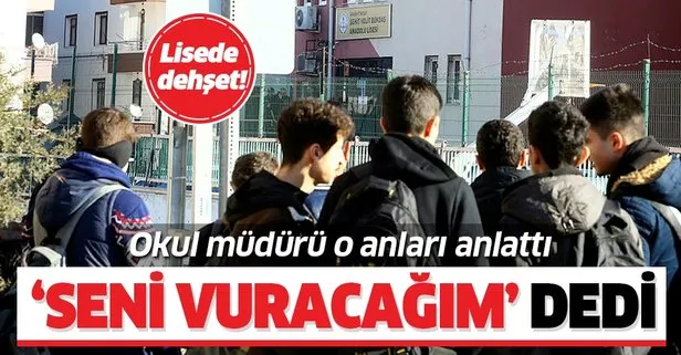 Ankara’da lisedeki dehşette yeni gelişme! Vurulan okul müdürünün arkadaşı olay anını anlattı: ’Seni vuracağım’ demiş