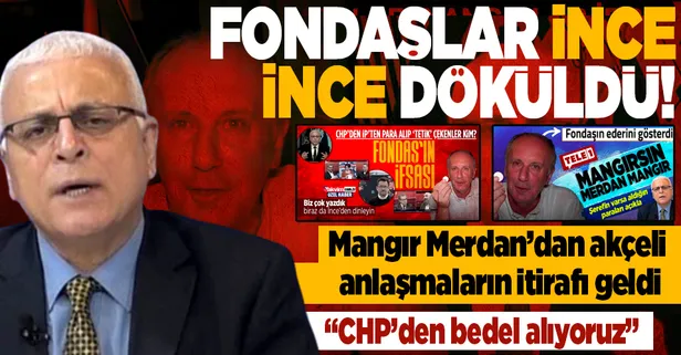 Fondaş TELE 1'in 'Mangır'ı Merdan Yanardağ canlı yayında itiraf etti: CHP ile anlaşmalarımız var, bedel alıyoruz