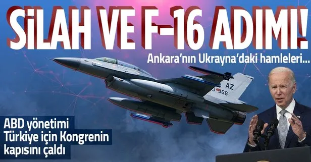 ABD’den Türkiye’ye silah satışı ve F-16 adımı! Biden yönetimi Kongreyi bilgilendirdi