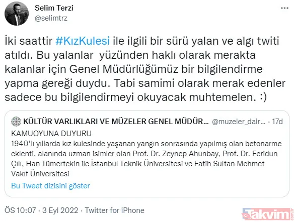 SON DAKİKA: Kız Kulesi yıkıldı mı? Kültür Varlıkları ve Müzeler Genel Müdürlüğü'nden flaş açıklama - 5