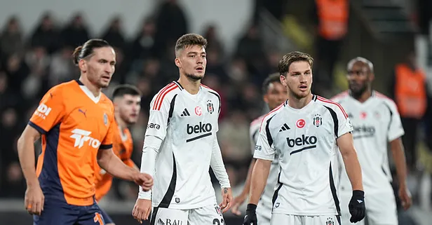 Kartal yine kayıplarda! Beşiktaş Başakşehir ile 0-0 berabere kaldı