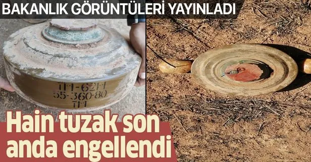Barış Pınarı bölgesindeki hain tuzak engellendi