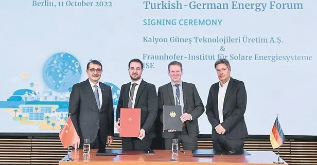 Kalyon Enerji ve Fraunhofer Institute of Solar Energies’dan güneş enerjisi teknolojilerini geliştirecek iş birliği