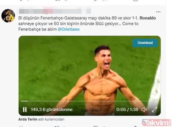 Gündeme bomba gibi düşen transfer iddiası! Fenerbahçe dünyaca ünlü yıldız Cristiano Ronaldo ile prensipte anlaştı - 21