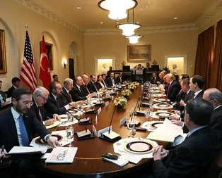 Erdoğan ve Trump çalışma yemeğinde dikkat çeken detay: Türkiyenin terörle mücadelesi