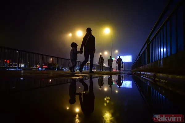 İstanbul'da sis etkisini artırdı! Görüş mesafesi düştü: O anlar havadan görüntülendi - 6