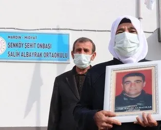 Şehidin adı okula verildi