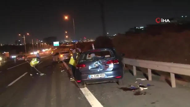 Kuzey Marmara Otoyolu'nda trafik kazası: 6 yaralı