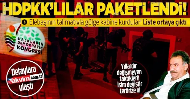 Tekirdağ merkezli 10 ilde PKK/KCK operasyonu! İşte gözaltına alınan HDP’liler