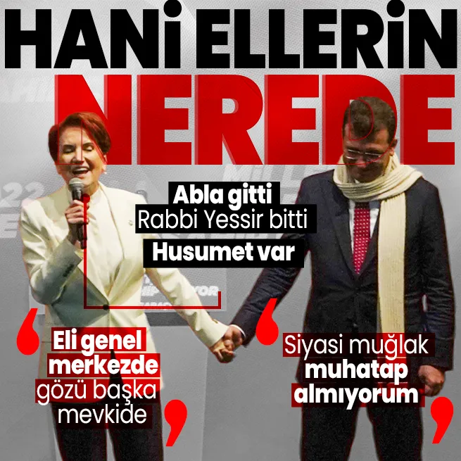 CHP - İYİ Parti ateş hattı! İmamoğlundan Meral Akşenere olay sözler... Siyasi muğlak, muhatap almıyorum