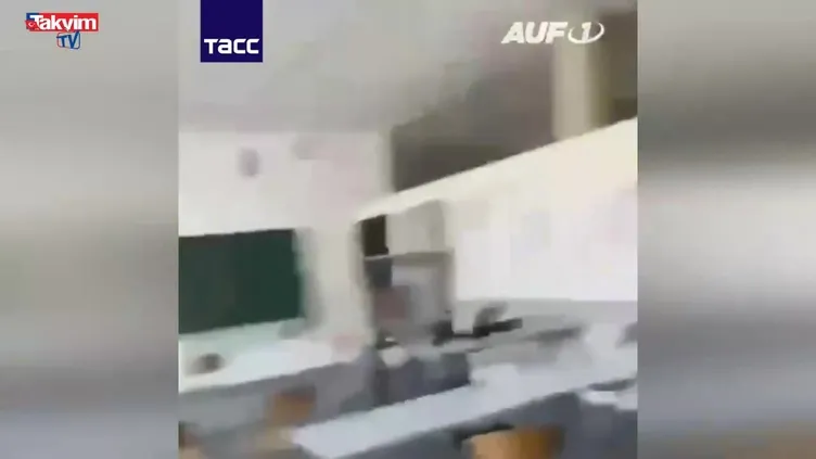 Graz’da okula silahlı saldırı kamerada! - İZLE