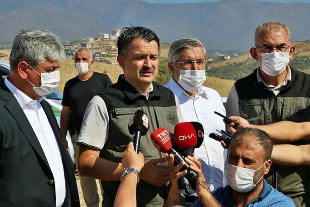 Son dakika: Bakan Pakdemirli açıkladı: 93 saatin sonunda Hatay yangını kontrol altına alındı-1