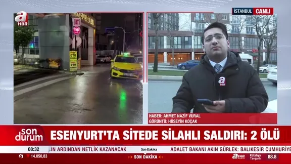 Esenyurt'ta sitede silahlı saldırı: 2 ölü