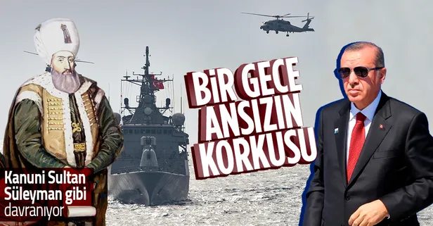 Yunan'ın 'bir gece ansızın gelebiliriz' korkusu: Başkan Erdoğan'ı Kanuni'ye benzettiler