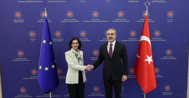 Masada Suriye! Dışişleri Bakanı Hakan Fidan AB Komisyonu Üyesi Lahbib'i kabul etti
