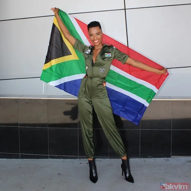 Kainatın en güzel kadını belli oldu! Miss Universe 2019 Güney Afrika'dan...