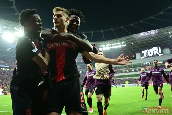 Xabi Alonso yönetimindeki Bayer Leverkusen tarihe geçti: 59 yıldır kırılamayan rekor kırıldı - 12