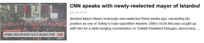 ABD merkezli CNN'de zamanlaması manidar röportaj! Başkan Erdoğan "Kuvâ-yi Milliye" dedi Ekrem İmamoğlu Hamas'ı terör örgütü ilan etti-5