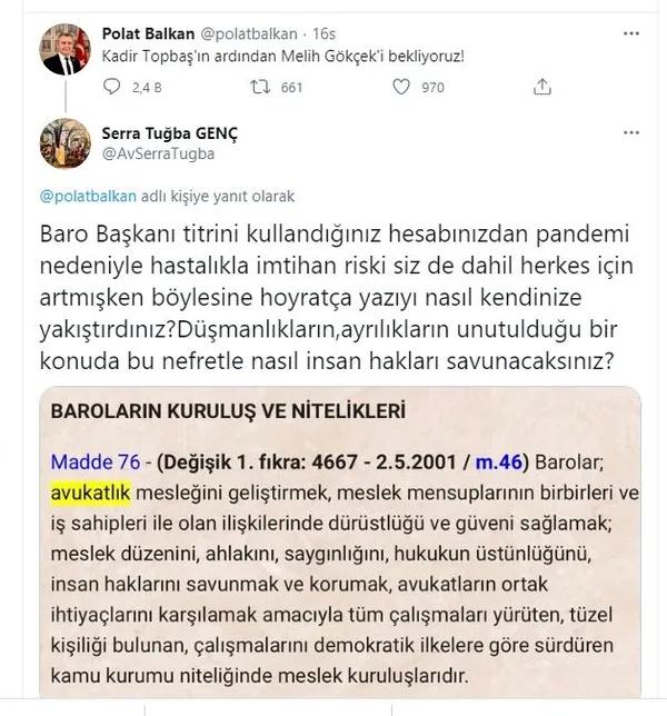 Antalya Baro Başkanı Polat Balkan'dan Kadir Topbaş'ın ölümü sonrası skandal paylaşım! "Melih Gökçek'i bekliyoruz"-4