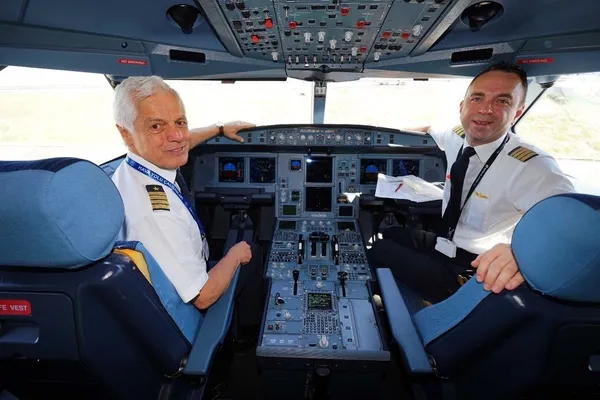 THY'nin 45 yıllık pilotu Kemal İnce emekli oldu-5