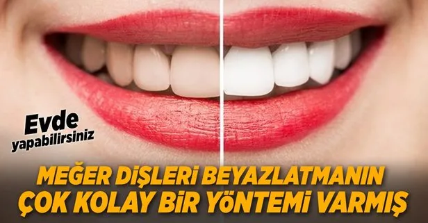 bembeyaz disler icin cilekle