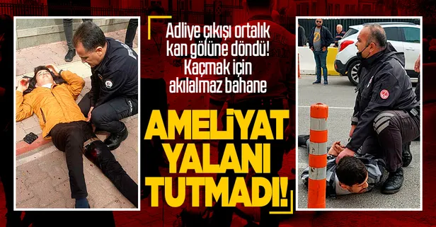 Eşini yaralama duruşması sonrası tekerlekli sandalyede sakladığı tabancayla kurşun yağdırdı