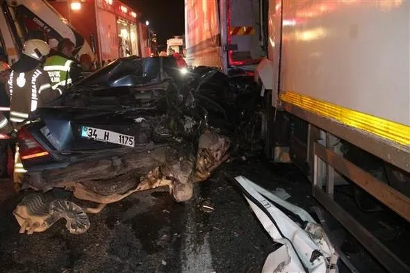 TEM'deki kazadan korkunç görüntüler - 2