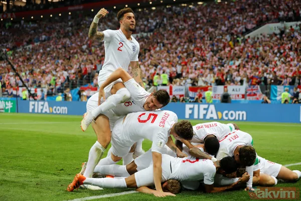 2018 FIFA Dünya Kupas'ında finalin adı belli oldu! Fransa - Hırvatistan - 48