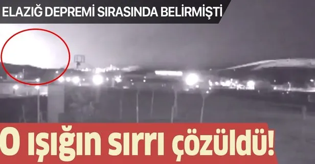 elazig depremi sirasinda beliren isigin