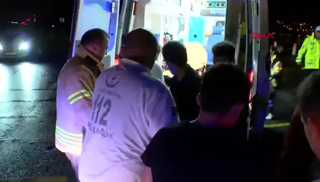 Son dakika: Sarıyer'de minibüs denize düştü: 6 yaralı