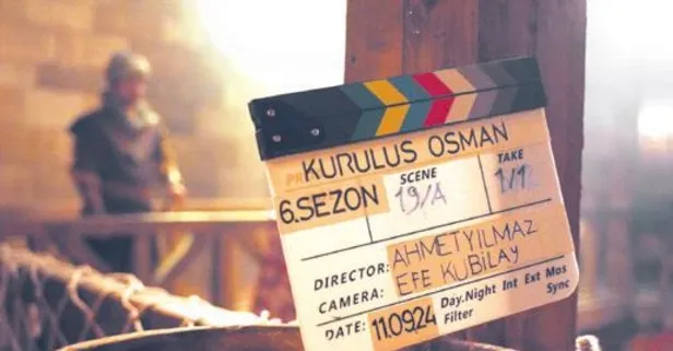 atv'nin sevilen dizisi Kuruluş Osman sete çıktı! Yeni sezondan ilk kare geldi