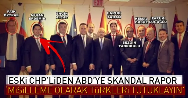 Eski CHP'li Erdemir'den ABD'ye skandal rapor