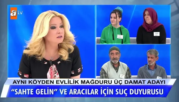 ''Sahte gelin'' ve aracılar için suç duyurusu...
