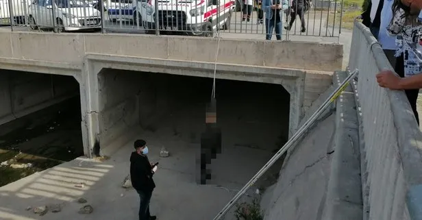 İstanbul Sancaktepe’de demir korkuluklara asılı erkek cesedi bulundu
