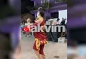 Kilo veren Solmaz Çiros’un kırmızı elbisesi ile dans ettiği anlar sosyal medyada gündem oldu!