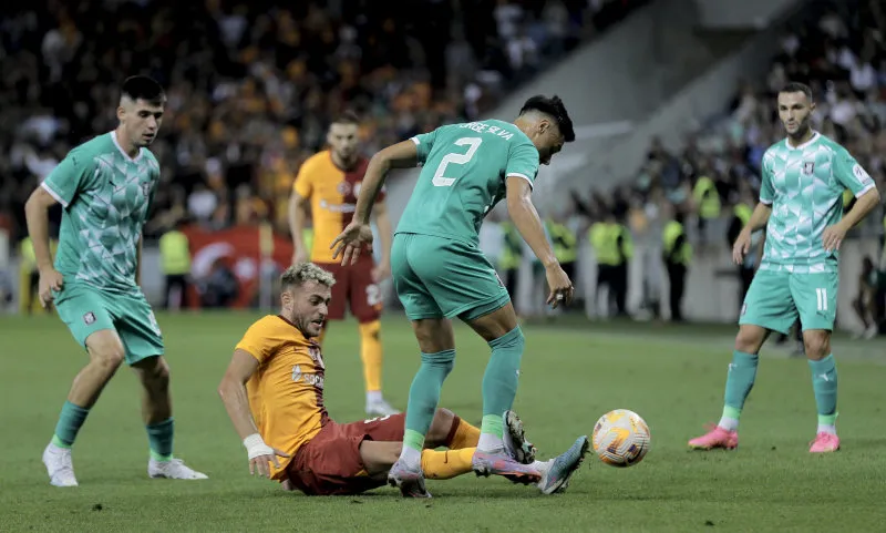 Galatasaray Ljubljana'yı mağlup etti turu yarıladı! - 9