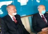 Başkan Erdoğan ve MHP lideri Bahçeli aylar sonra ilk kez yanyana!