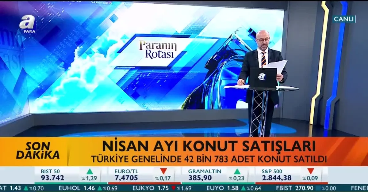 Nisan ayı konut satış rakamları açıklandı