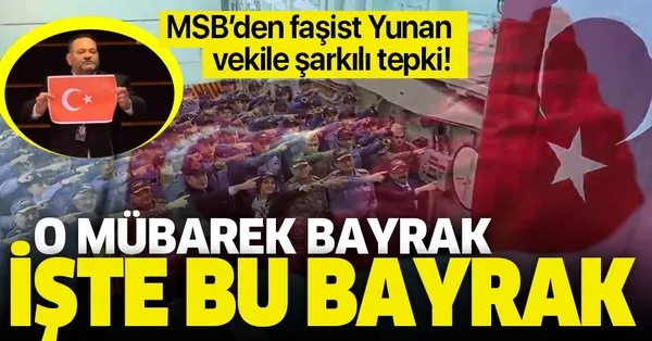 Son Dakika Msb Den Turk Bayragini Yirtan Irkci Yunan Vekile Klipli Tepki O Mubarek Bayrak Iste Bu Bayrak Takvim