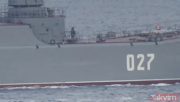 Rus savaş gemileri Karadeniz'e doğru yolda! Çanakkale Boğazı'nı çıktılar - 10