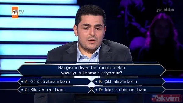 Kenan İmirzalıoğlu Kim Milyoner Olmak İster'de sordu, cevabı duyan 'yok artık' dedi! Yumurta ve Guinness rekoru... - 37